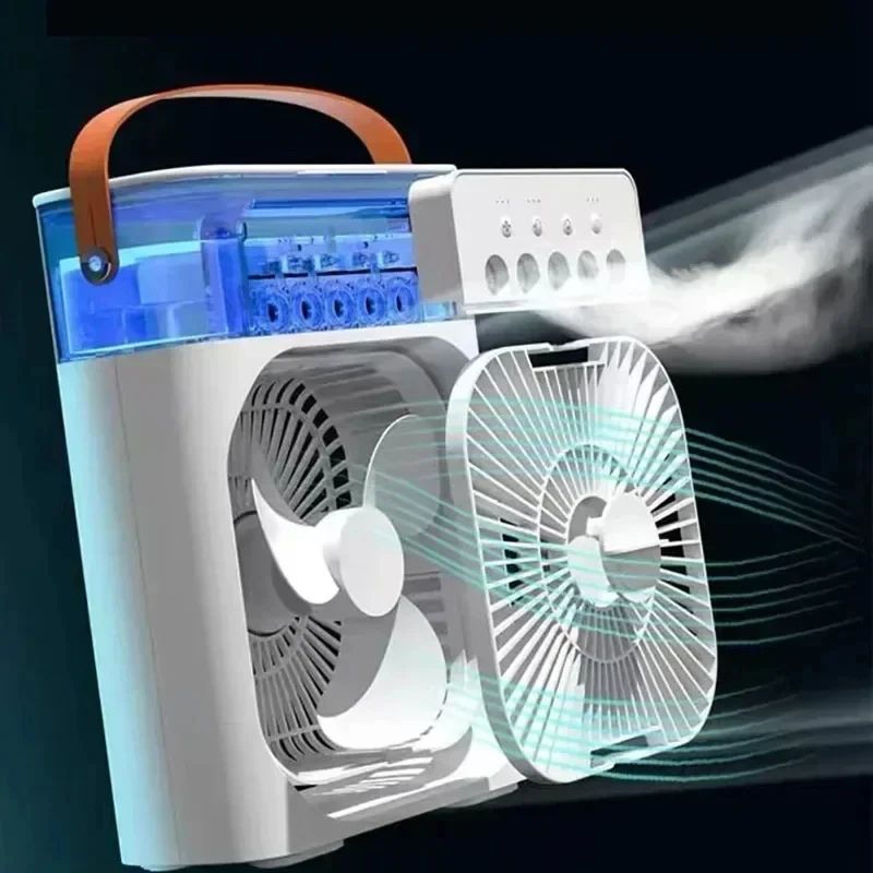 Ventilador Portatil Con Humidificador